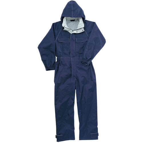 Kajimeiku Rain Coveralls Navy LL 3291-55-LL 1 piece