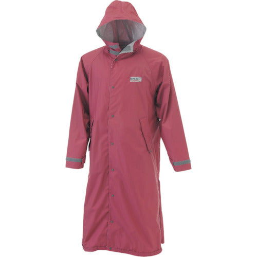 카지메이크 엔트란트 레인 코트 핑크 L 7260-27-L 1 착용