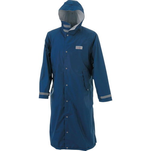 카지 메이크 엔트란트 레인 코트 네이비 LL 7260-55-LL 1 착용