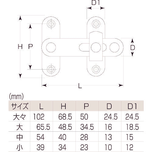 ＭＫ　ヌリ締付打掛　大々　N-530-040　1 個