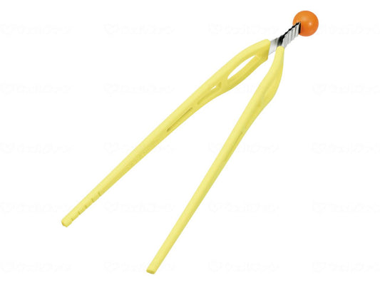 Saito Kogyo Rackun Chopsticks Yellow