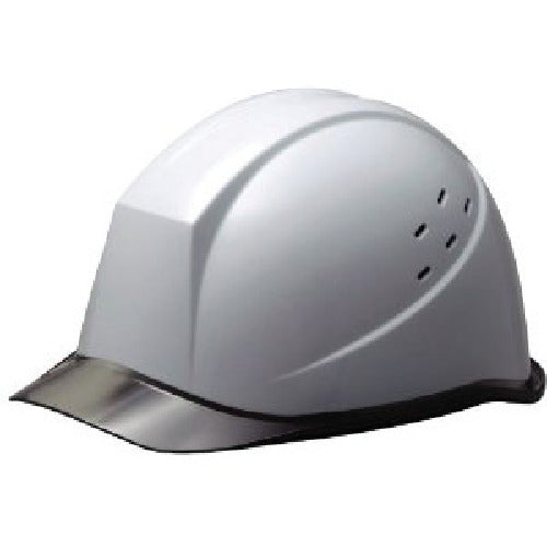 미도리 안전 다이얼식 헬멧 PC제 통기공 부착 SC-11PCLVDR-W/S 1개