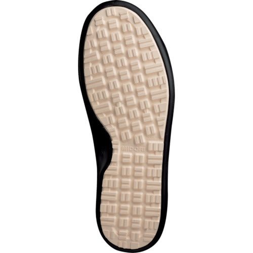 Midori Anzen Ultra-Slip Resistant Lightweight Work Shoes High Grip H-710N 27.0cm H-710N-BK-27.0 1 pair