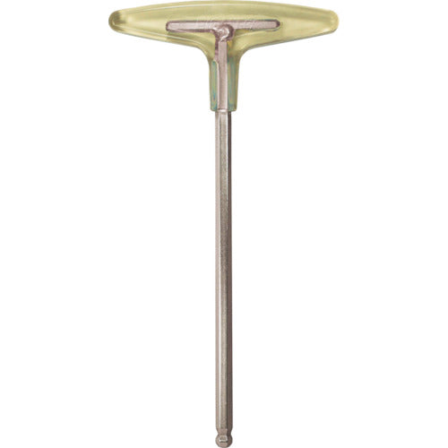 エイト　Ｔ型　六角棒スパナ　テーパーヘッド　樹脂ハンドル　３ｍｍ　単品　EXT-3　1 本