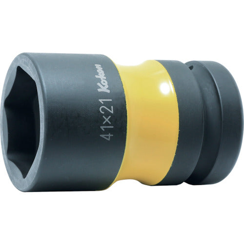 Ko-ken 휠 너트용 콤비 소켓 삽입각 25.4mm 대변 41×21mm PW8P-41X21 1개