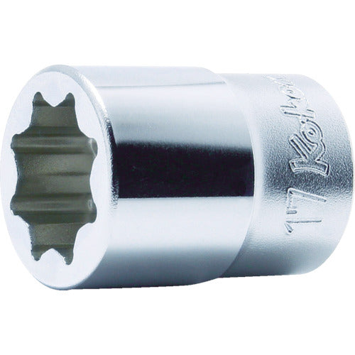 Ko-ken 드레인 플러그용 2중 4각 소켓 4109M-19 1개