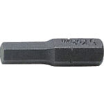 Ko-ken 1/4H 헥스 비트 대변 6mm 108H.25-6 1개