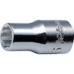 Ko-ken 서페이스 소켓 삽입각 6.35mm 대변 10mm 2410M-10 1개