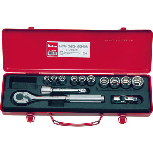 Ko-ken Socket Set, 12.7mm Drive, 4232M 1 S