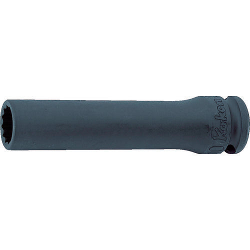 Ko-ken Impact 12-point Deep Socket, 9.5mm Drive, 8mm Diagonal, 13305M-8, 1 pc