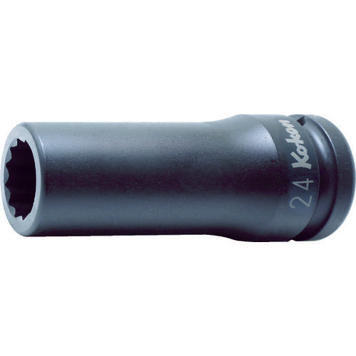 Ｋｏ−ｋｅｎ　１２角インパクトディープソケット　差込角１９．０ｍｍ　対辺１７ｍｍ　16305M-17　1 個