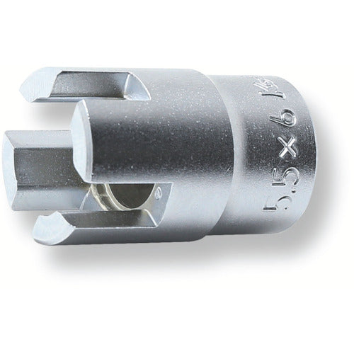 Ko-ken 3/8 (9.5mm) Insertion Thumb Screw Socket 5.5X6mm 3119-5.5X6 1 pc