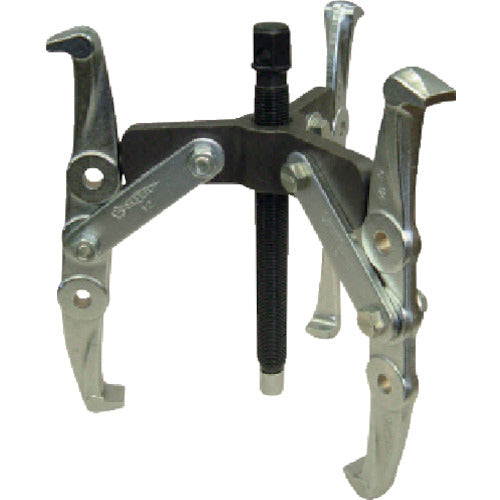 スーパー　ギヤープーラＧＴ型　３本爪プーラ　Ｄ（被引抜き物の直径）：最小１５０、最大３７５　GT15　1 台