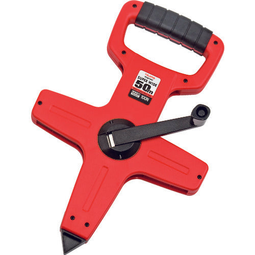 タジマ　エンジニヤスーパーワイド用　ケース＋ハンドルセット５０ｍ　HSW-CS50　1 Ｓ