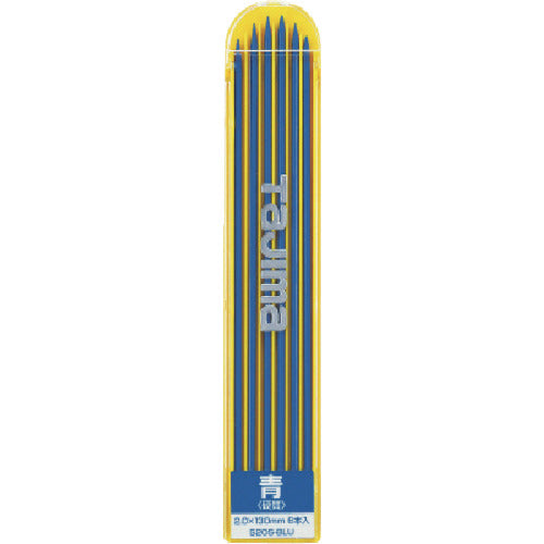 タジマ　すみつけ（２．０ｍｍ）替芯　硬質青　６本入　S20S-BLU　1 PK