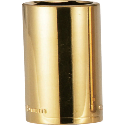 タジマ　ソケットアダプター４分用交換ソケットショート１５ｍｍ　６角　TSKA4S-15-6K　1 個