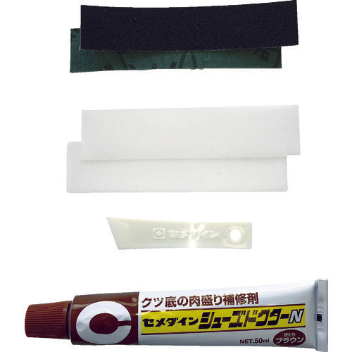 Cemedine Shoe Repair Material Shoe Doctor N Brown P50ml HC-002 HC-002 1 piece