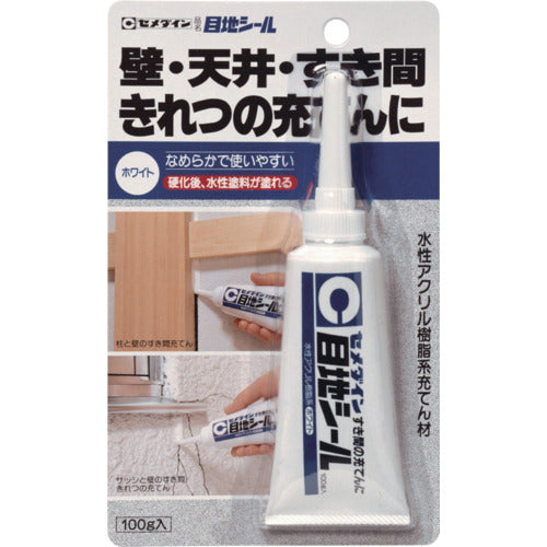 セメダイン　目地シール　ホワイト　１００ｇ／ブリスター　ＨＪ−１３７　HJ-137　1 本