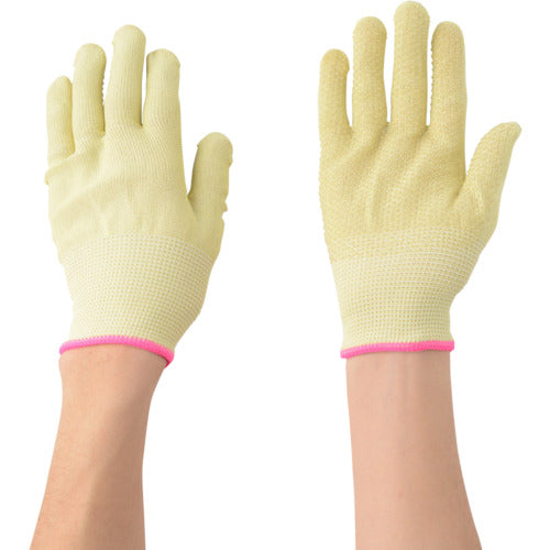 Atom 13G Kevlar(R) SD-SUS Non-slip PVC S HG-130-S 1 pair