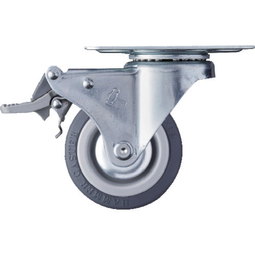 Hammer M series, swivel, SP included, urethane wheel, 75mm, total lock, 415M-KUB75, 1 piece