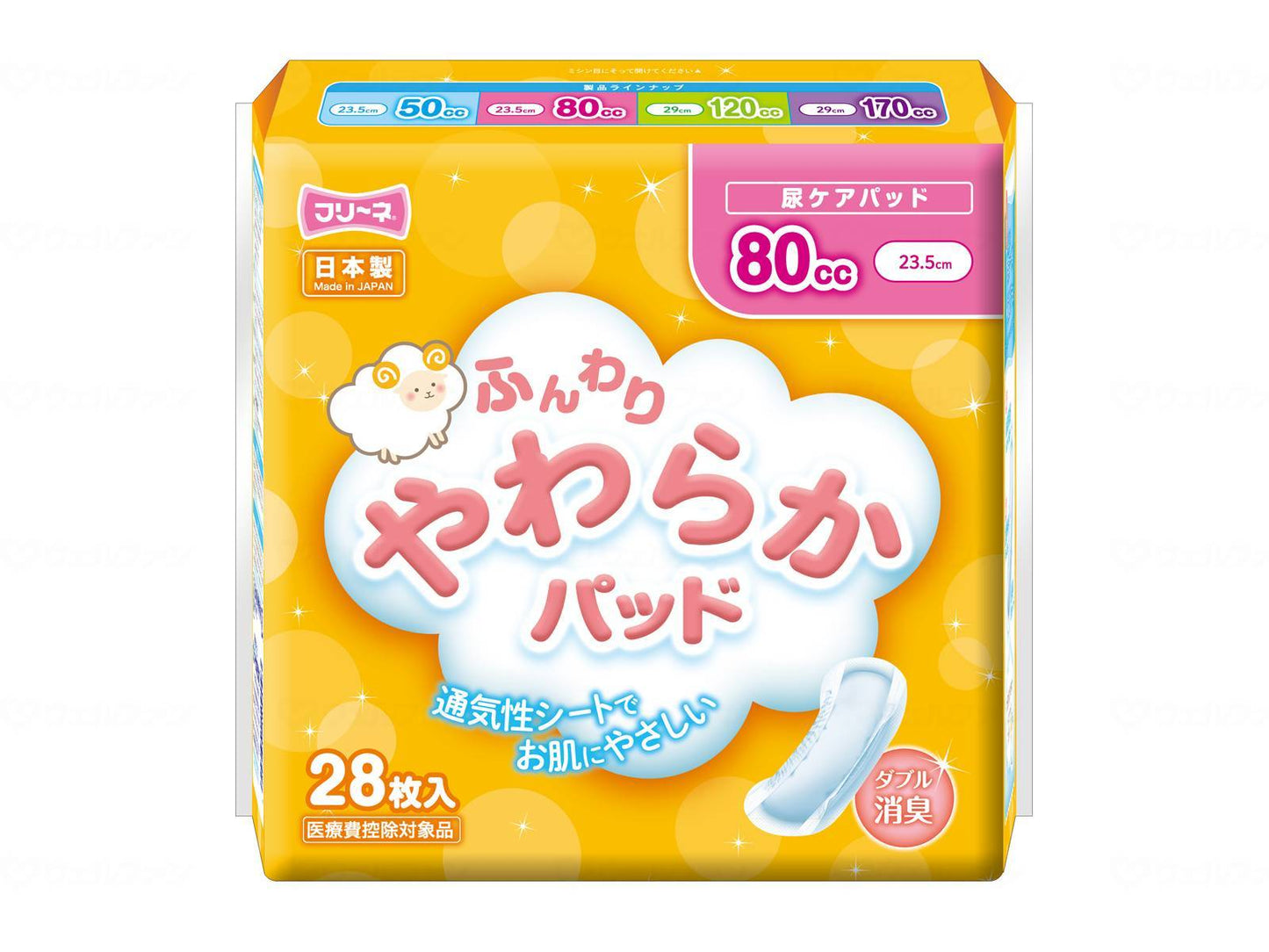 第一衛材ﾌﾘｰﾈふんわりやわらかﾊﾟｯﾄﾞ80ｃｃ ｹｰｽ 80cc