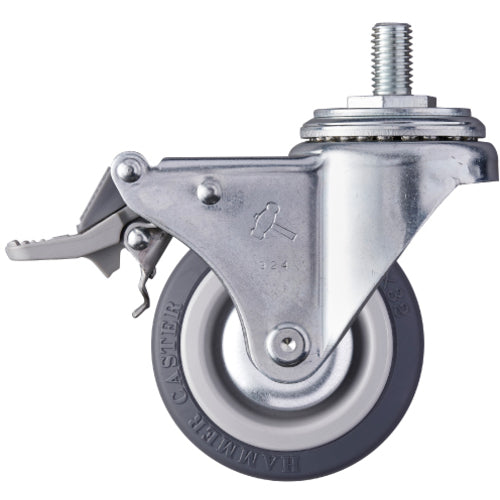 Hammer Screw-in caster Screw-in caster Swivel (total lock) Wheel diameter 75mm Urethane wheel (nylon wheel, bearing) 4150MA-KUB75 1 piece