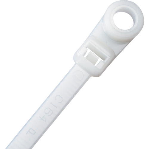 ＰＡＮＤＵＩＴ　ネジ止めタイプナイロン結束バンド　ナチュラル　（２５０本入）　PLC4H-S25-TL　1 袋