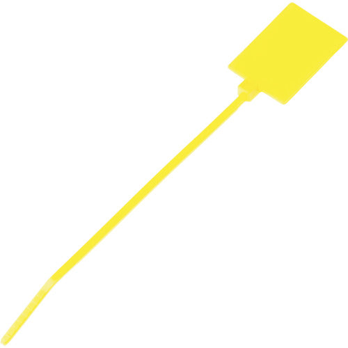 PANDUIT Flag-shaped nylon cable ties, yellow (100 pieces) PLF1MA-C4Y 1 bag