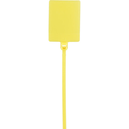 PANDUIT Flag-shaped nylon cable ties, yellow (100 pieces) PLF1MA-C4Y 1 bag