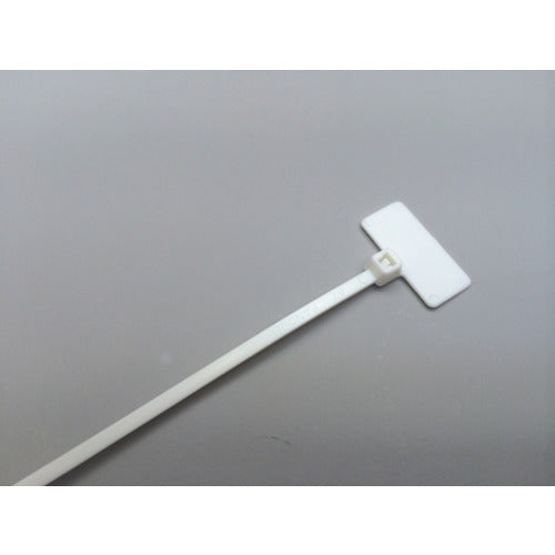 PANDUIT Flag-shaped nylon cable ties, white (1000 pieces) PLF1M-M10 1 bag