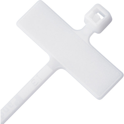 PANDUIT Flag-shaped nylon cable ties, white (1000 pieces) PLM1M-M10 1 bag