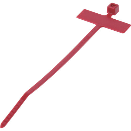 PANDUIT Flag-shaped nylon cable ties, red (1000 pieces) PLM1M-M2 1 bag