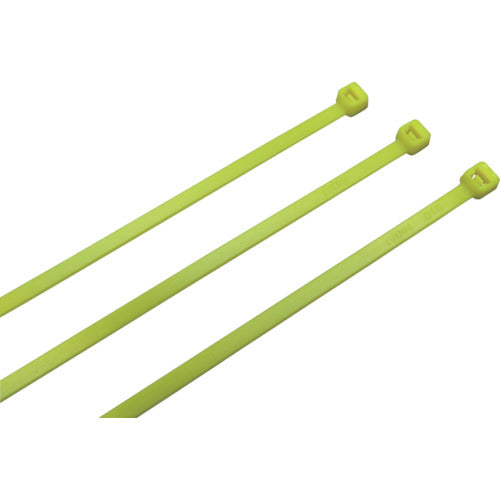 PANDUIT 나일론 결속 밴드 형광황(100개입) PLT2S-C54 1봉