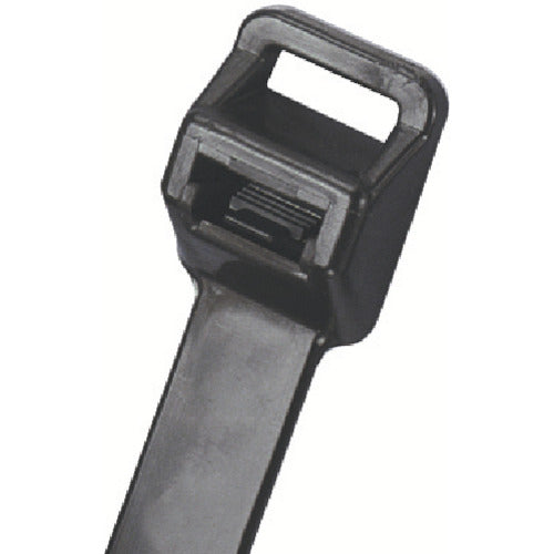 PANDUIT Release Ties, Removable Nylon Cable Ties, Weather Resistant Black, 100 Pieces, PRT5EH-C0, 1 Bag