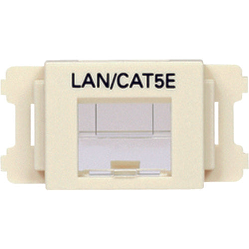 PANDUIT JIS 플레이트용 셔터 부착 어댑터 오프 화이트 LAN・CAT5E(10개입) CMASSP5IW-X 1봉