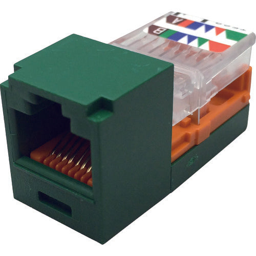 PANDUIT 카테고리 5E 모듈러 잭 녹색 CJ588GRY 1 개