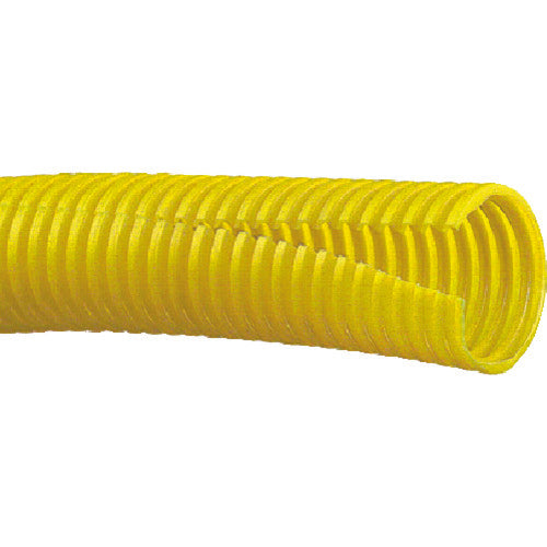 PANDUIT Corrugated Tube Polyethylene Slit Yellow Inner Diameter 7.2mm 30.48m CLT25F-C4 1 Roll