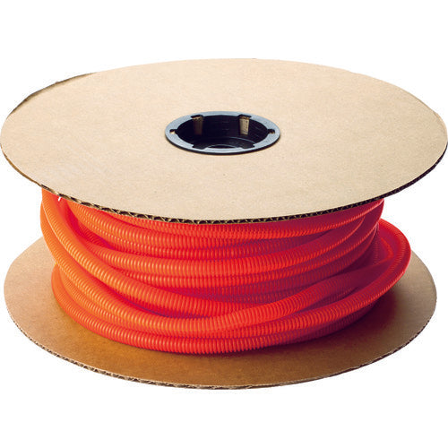 PANDUIT Corrugated Tube Polyethylene Orange with Slits Inner Diameter 8.9 30.48m CLT35F-C3 1 Roll