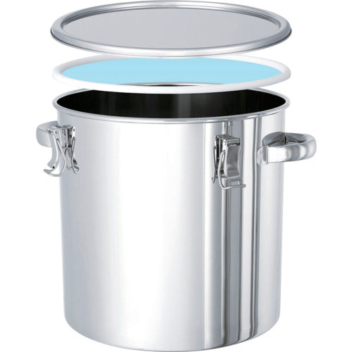 ＭＯＮＯＶＡＴＥ　ステンレスタンクＰＴＦＥパッキン付式保存タンク２５Ｌ　CTH-PTFE-33　1 個