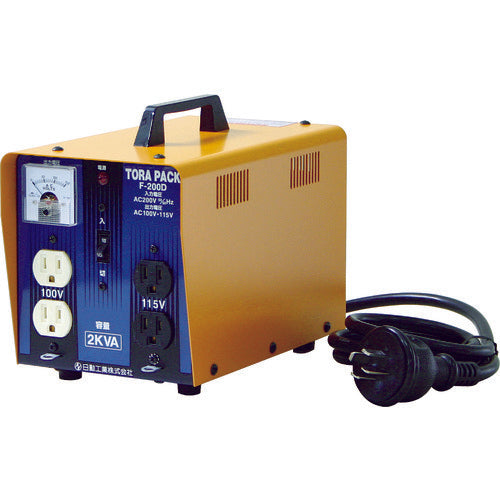 NICHIDO Neutrapack step-down dedicated device 2KVA rated current 20A F-200D 1 unit