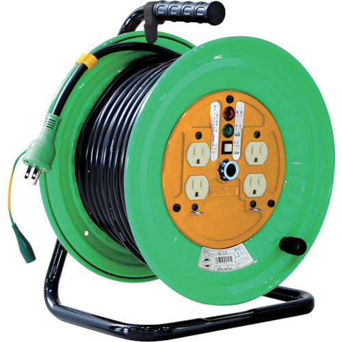 NICHIDO Electrician's Drum with Earth 30m ND-E34 1 unit