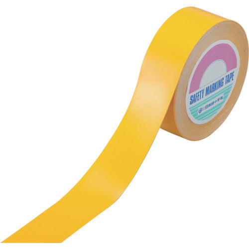 Green Cross Line Tape Yellow RTY-5B 50mm width x 10m PVC Indoor Use 105064 1 roll