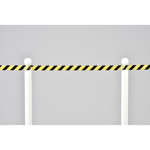 緑十字　バリケードテープ（標識テープ）　黄／黒　ＢＴ−３８５　３８ｍｍ幅×５０ｍ　非粘着　147012　1 巻