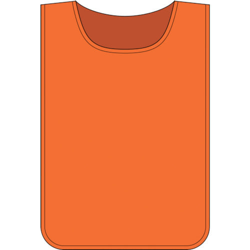 녹십자 안전 베스트(제켄) 오렌지 무지 타입 제켄-100(오렌지) 600×440mm 천제 237105 1장