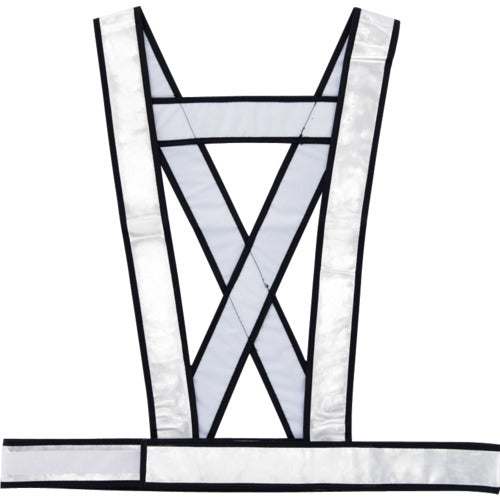 녹색십자 안전 베스트(발광대) 백반사 타입 프리사이즈 발광대(B) 흰색 238021 1 착