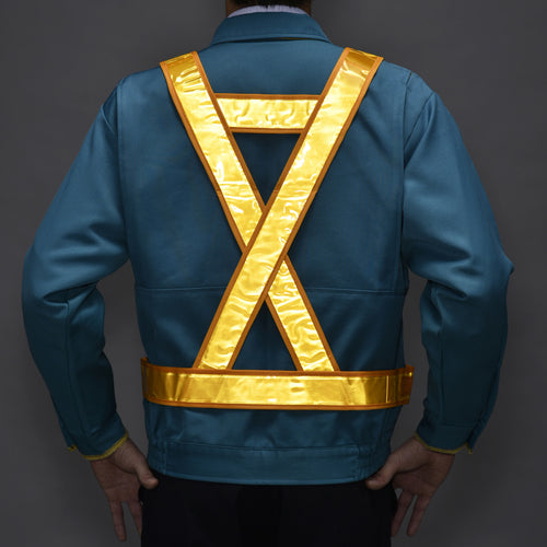 녹색십자 안전 베스트(발광대) 황반사 타입 프리사이즈 발광대(C) 황색 238022 1착