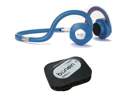 bonein Wireless Bone Conduction Headphones for Conversation BN-702T Dark Blue