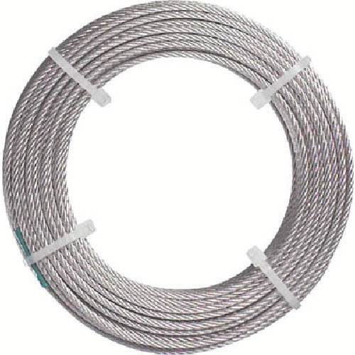 닛코 【매진 폐번】 컷 와이어 도금 없음 와이어 지름 : 6mm 전체 길이 30m 사용 하중 290kg CWB630H 1 권