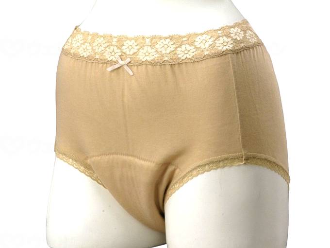Nishiki Anshin Lace Shorts 50 (H432) Soft Mocha M