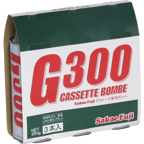 サカエ富士　カセットボンベ３本パック　G300-3P　1 PK